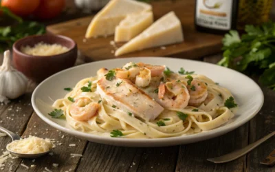 How to Make Chicken and Shrimp Alfredo: A Creamy, Delicious Recipe