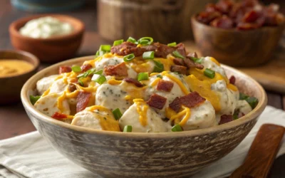 How to Make Loaded Baked Potato Salad